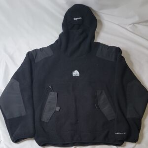 Supreme x Nike ACG Black Fleece Pullover